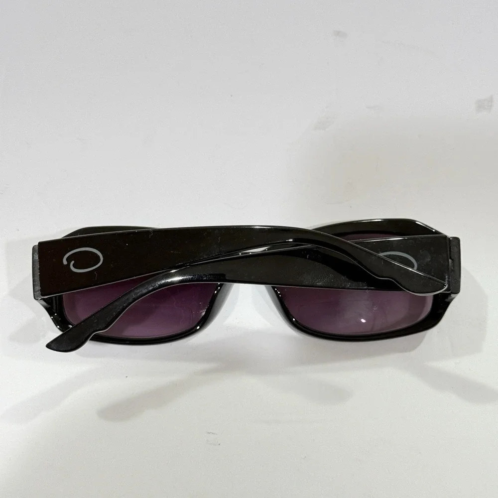 Oscar de la Renta Eyeglasses Women OS Rectangular Plastic Black Solid